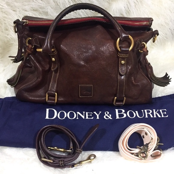 SOLD Dooney & Bourke Florentine Satchel Medium - Picture 2 of 8